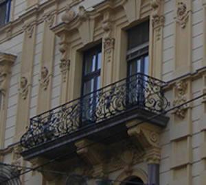 Balkon in Linz