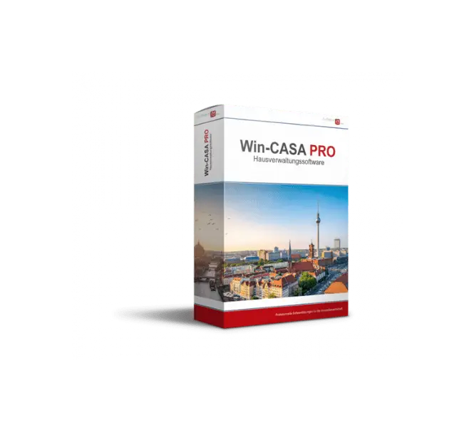 Hausverwalter Software Win-CASA in Karton-Verpackung